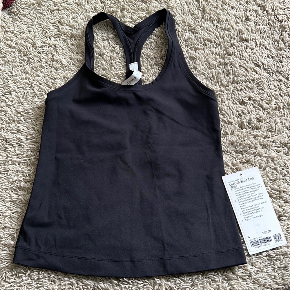 Lululemon cool racer back short tank